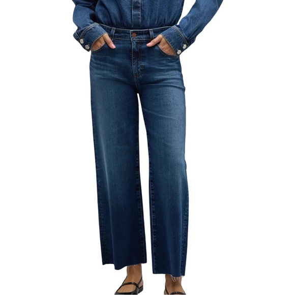 AG Saige Wide Leg Crop Jeans  Enigma Sz 26 NWT - Picture 6 of 14